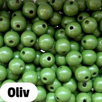 Holzperlen 10mm oliv1